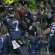 Image for article titled Tarvaris Jackson Honors The Age-Old Tradition Of The No-Look Shotgun-Snap Catch